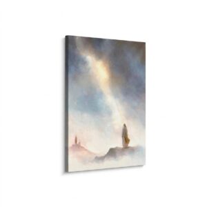 Angellum "Classic" kolekcija - Isus - Svjetlo vječnosti slika na platnu 50x70cm